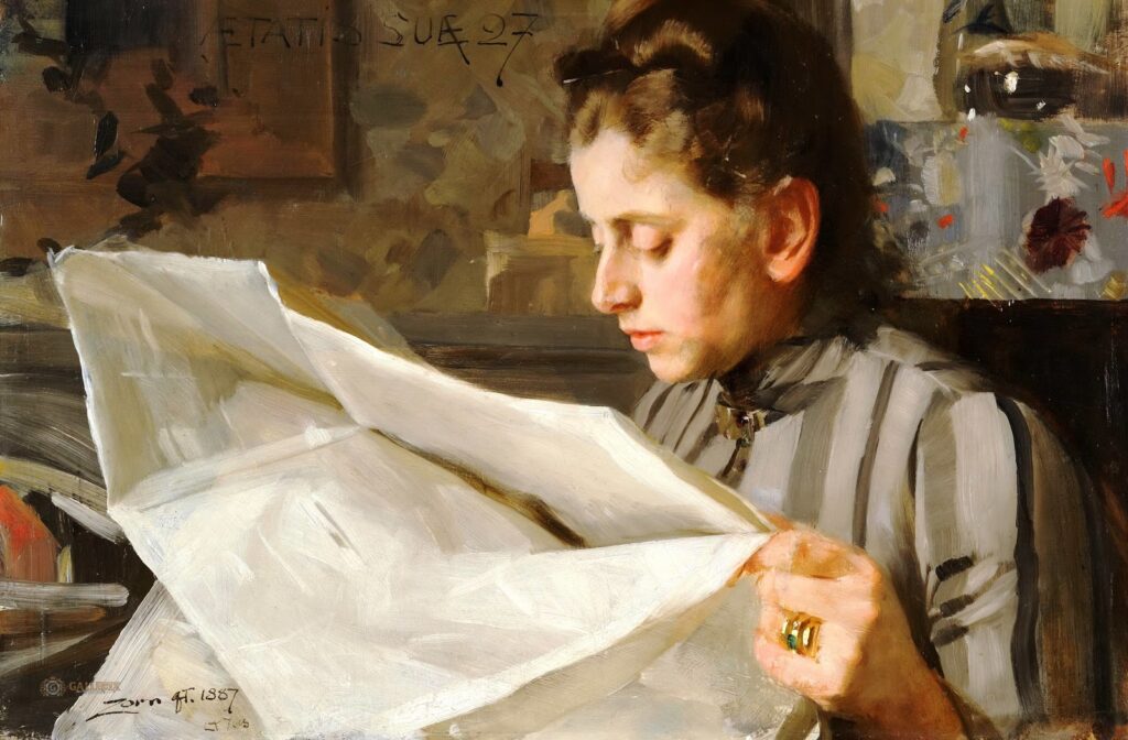 karya seni anders zorn