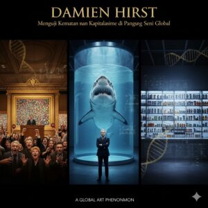 Damien Hirst Menguji Kematian dan Kapitalisme di Panggung Seni Global