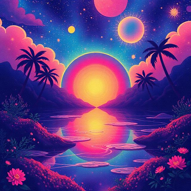 visual vibes karya seni modern