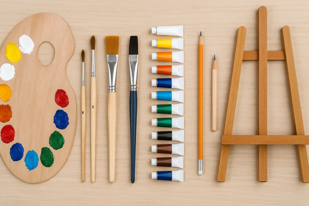 Alat Lukis untuk Pemula