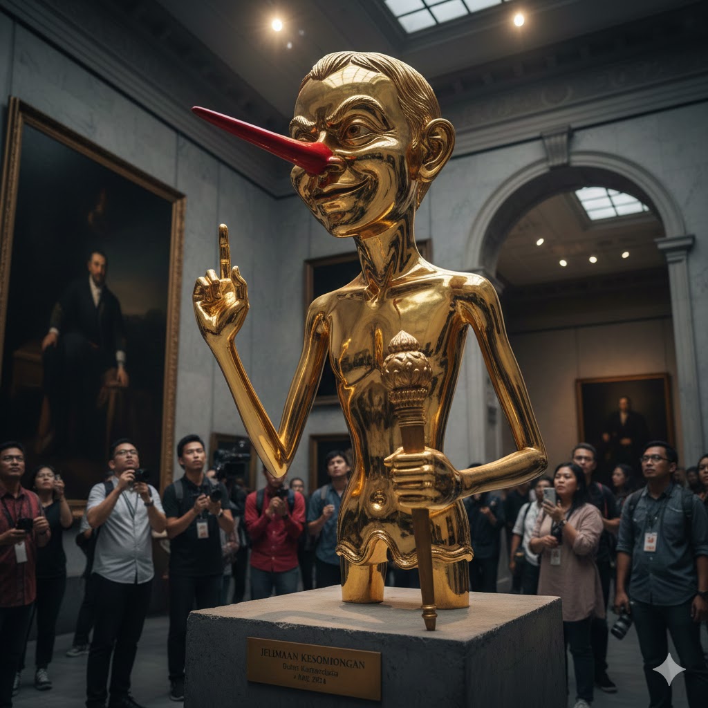 Jelmaan Kesombongan Satir Politik dan Dekonstruksi Karakter Petruk 2024