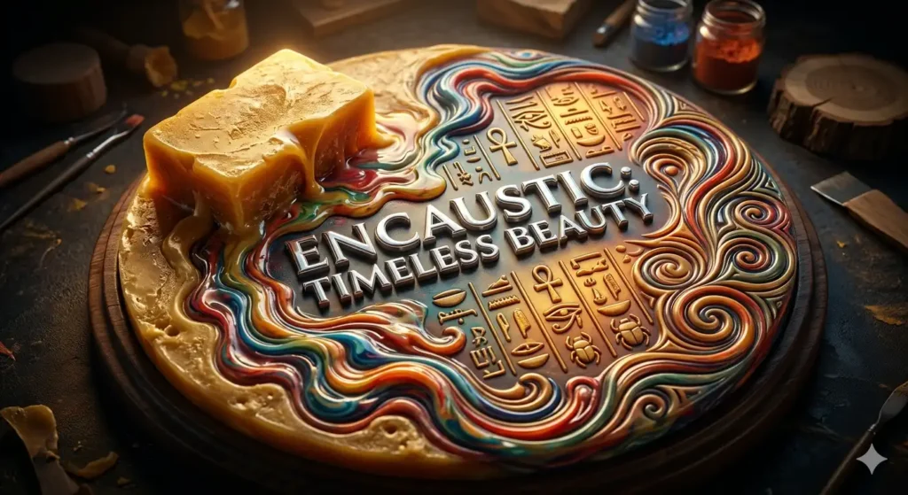 Lukisan Encaustic